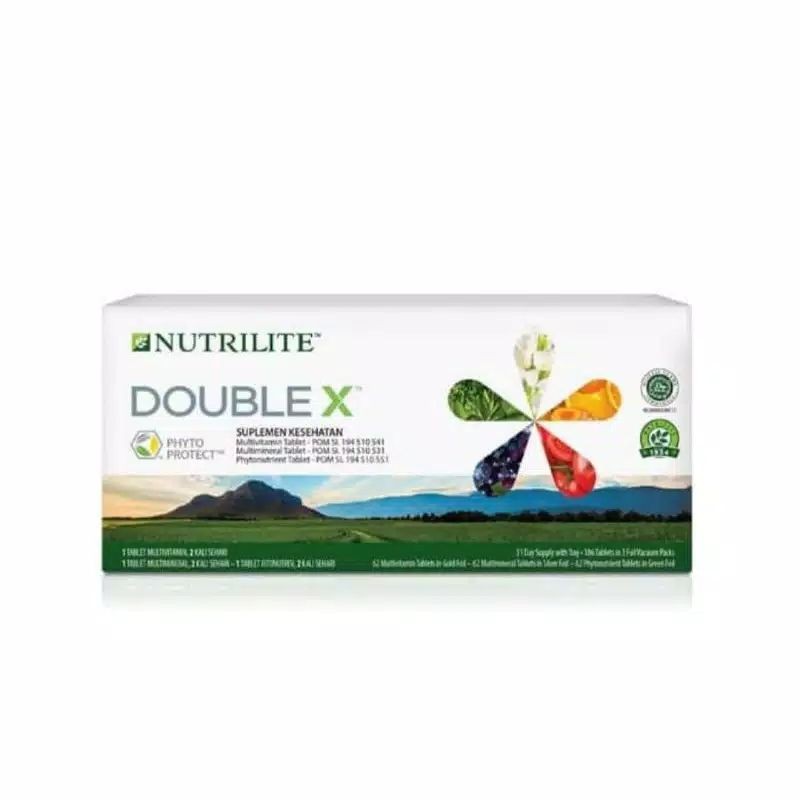Jual Nutrilite Amway Double X Multivitamin Original Shopee Indonesia