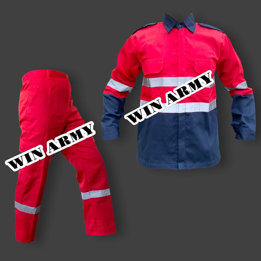 WEARPACK ATASAN KEMEJA SAFETY SETELANDISKON SETELAN BAJU WAREPACK SAFETY KEMEJA WERPACK KOMBINASI WEARPACK KERJA COD