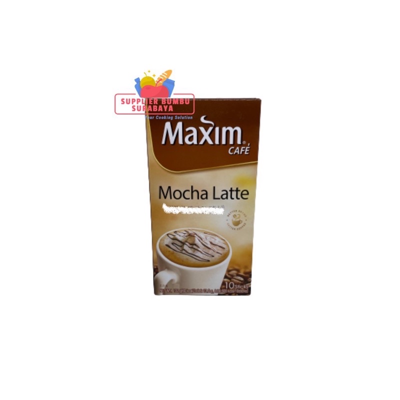 Maxim Coffee Instant Korea Sachet Cappucino Hazelnut Mocha Vanilla Latte BOX