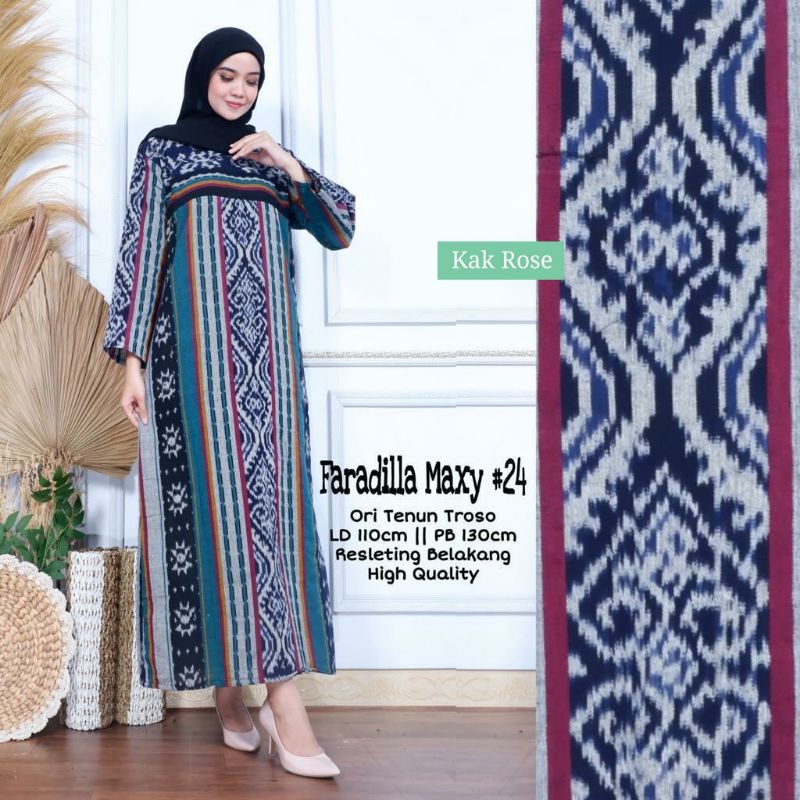 Gamis Tenun Troso Ori Murah