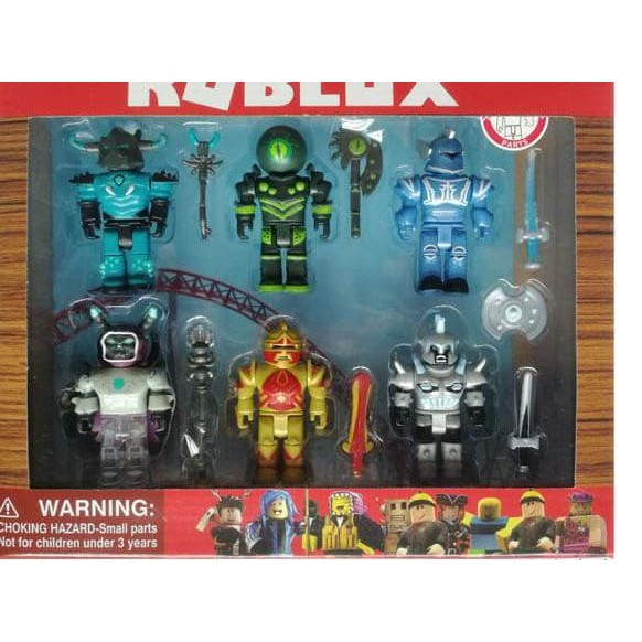 Glkjl6 Roblox The Champions Of Roblox 6 Figure Pack Jual Shopee Indonesia - details about roblox champions collection series 1 korblox deathspeaker 3 mini figure