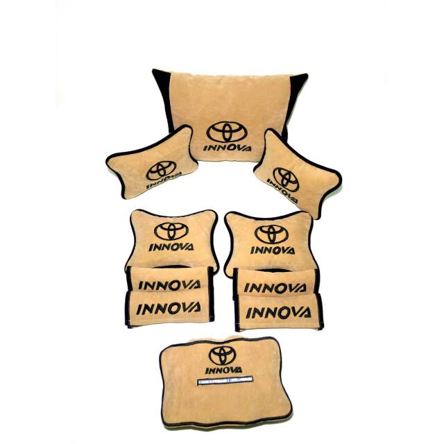 INNOVA bantal aksesoris mobil Cream
