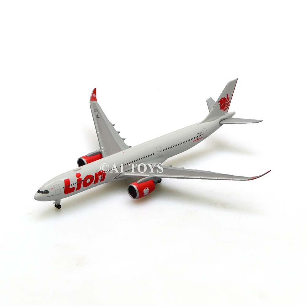 Diecast Pesawat Lion Air Airbus A330-900neo Herpa 12.5 cm 1:500