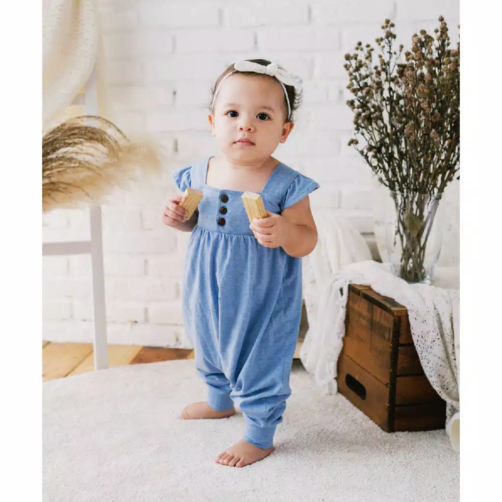 KOTTONVILLE JUMPSUIT JUMPER PANJANG ANAK ROMPER ANAK Takoyakids Mirei Jumpsuit