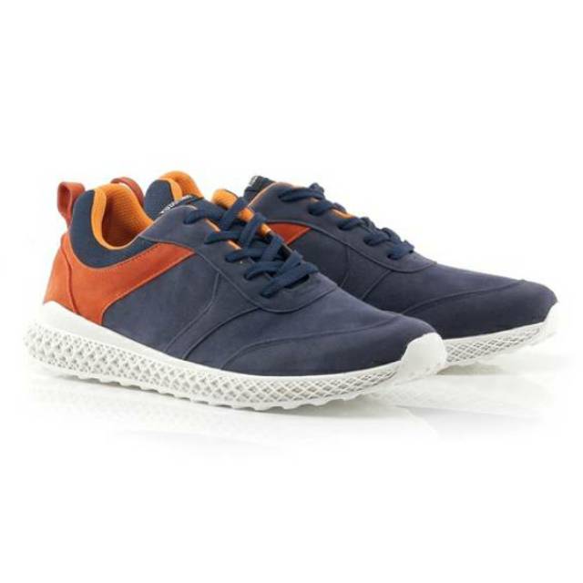 Sepatu Sport Pria Original Kuzatura Navy Kombinasi