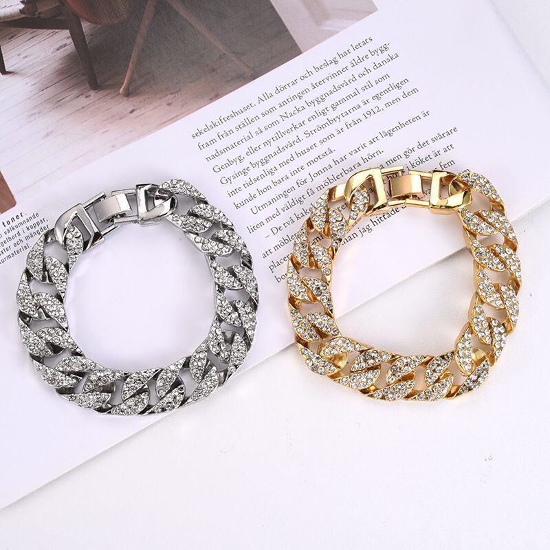 Gelang Rantai Wanita Titanium Stainless Steel Untuk Pria Dan Wanita Import