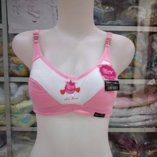 ORIGINAL  BH lutty Remaja - Sport Bra Tanpa Kawat Busa Abg REMAJA LUTTY