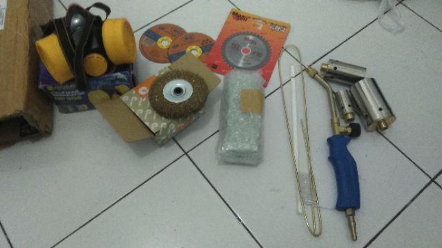 Masker Respirator Chemical Double + Filter Carbon