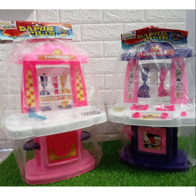 Mainan masak masakan dapur cilik ukuran jumbo