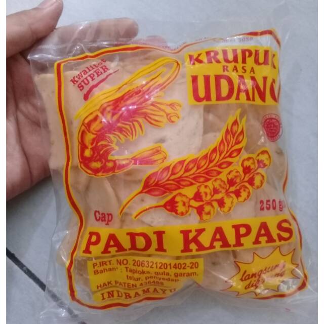 

Krupuk udang mentah