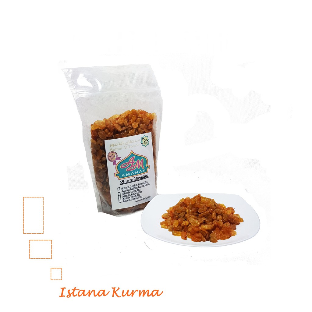 

Kismis Golden Raisins 1 kg