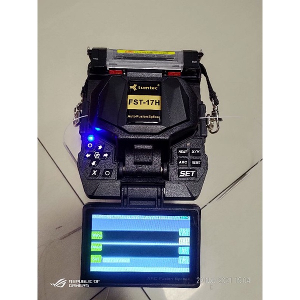 Fusion Splicer Tumtec 17H/Tumtac FST 17H Auto Fusion Splicer Fo Murah