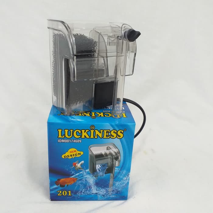 Filter External Aquarium LUCKINESS 201/Hanging Filter Air Ikan