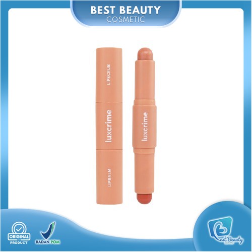 ★ BB ★ LUXCRIME Duo Lip Care | Lux Crime Duo Lip Care Lip Balm