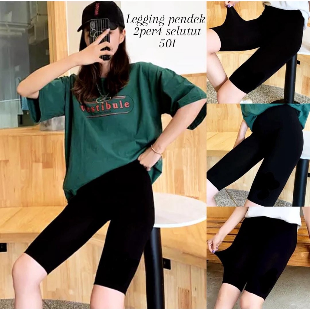 LEGGING HIGHWAIST IMPORT SELUTUT / LEGGING POLOS 5PER6 / LEJING OLAHRAGA / LEJING SELUTUT / LEGGING PREMIUM 2PER4