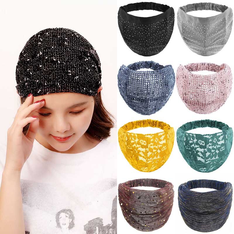 Premium Bandana Sorban Pinggiran Lebar Elastis Ala Korea Untuk Bando Motif Bunga Kekinian Wanita Import / Headband Cher Aestneeds Bandana Bando Aesthetic Headband Pinteresto