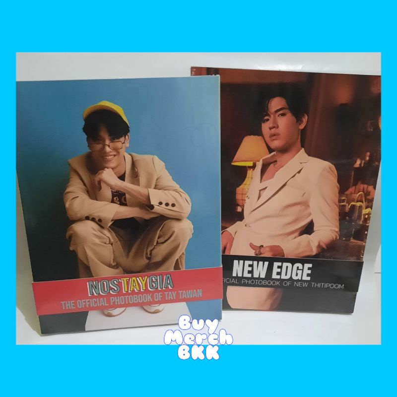 READY STOK - NOSTAYGIA & NEW EDGE OFFICIAL PHOTOBOOK TAY & NEW
