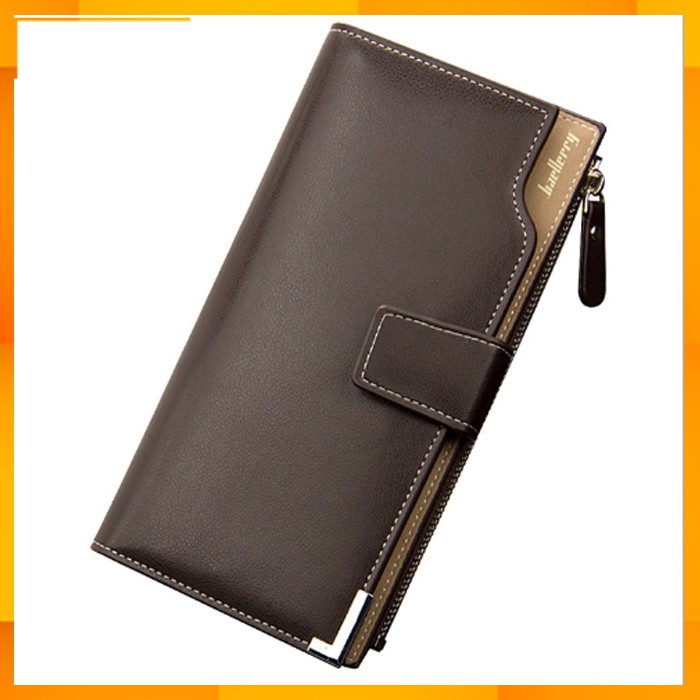 Original Baellerry Dompet Panjang Dompet CK201 Dompet Kulit Dompet Laki Dompet Pria Dompet Cowok