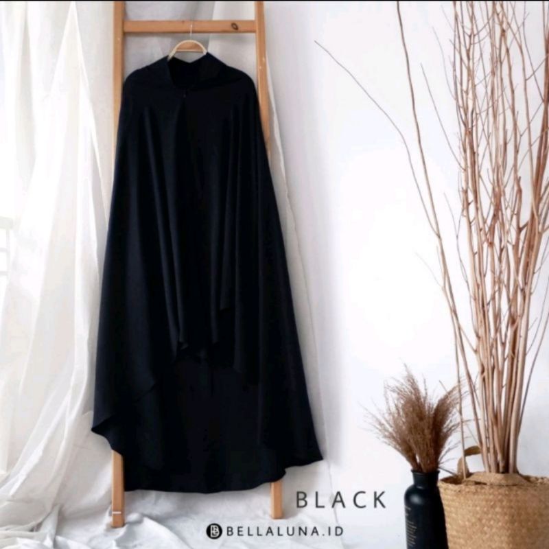 Bellaluna Zyra Khimar Jumbo Black
