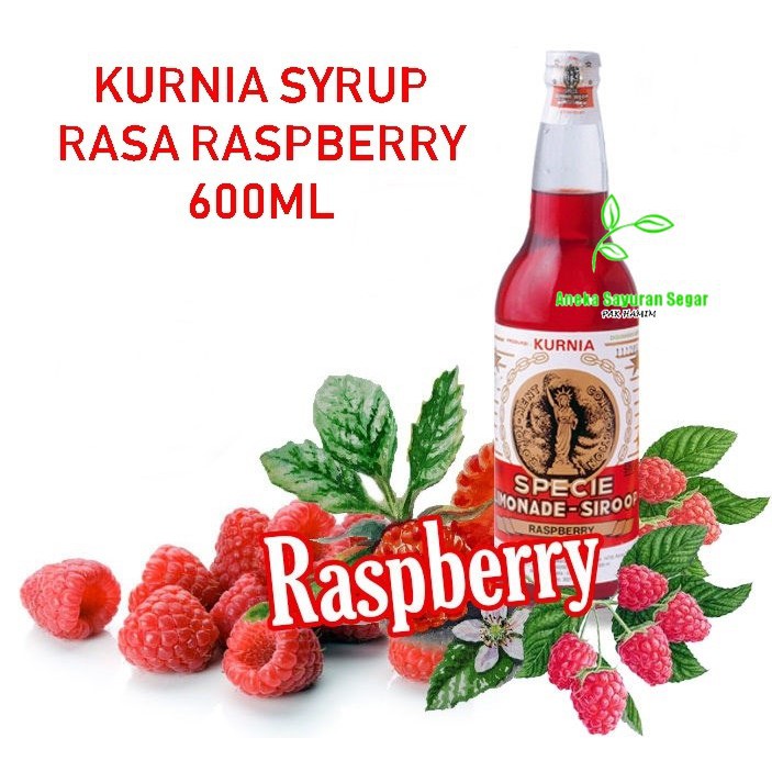 

TERMURAH KURNIA SYRUP RASA RASPBERRY 600ML - SIRUP KURNA - SIRUP MURAH - SIRUP ENAK - SIRUP RAMADHAN