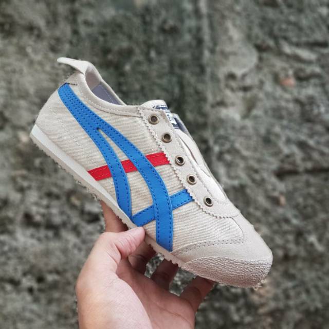 Sepatu asic onitsuka tiger slip on  terbaru  cewek grade original