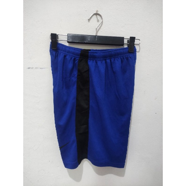 CELANA Nike BIRU Hitam FUTSAL SEPAKBOLA BOLA KOLOR SHORT RUNNING VOLI