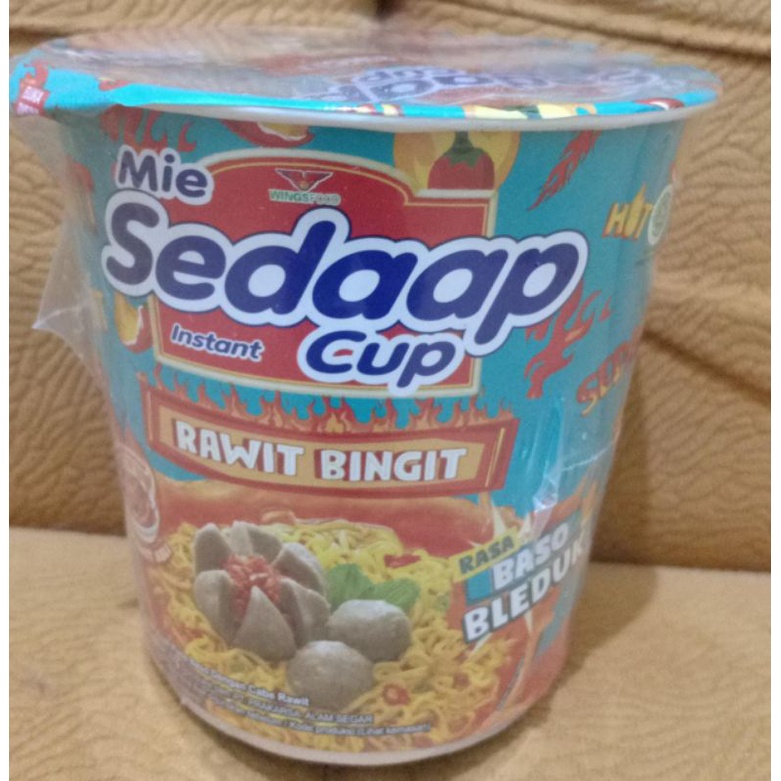 

Sedaap Mie Mie Instant Baso Bleduk 77G
