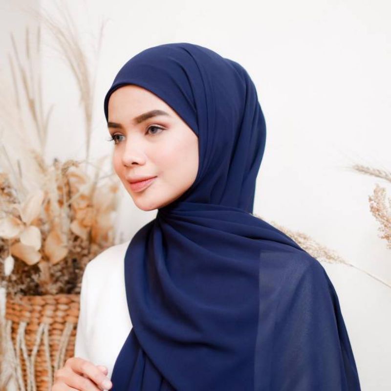 ( PC ) pashmina ciput inera 2in1 terbaru