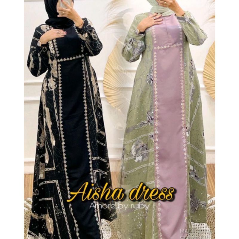 gamis Aisha dress amore by ruby