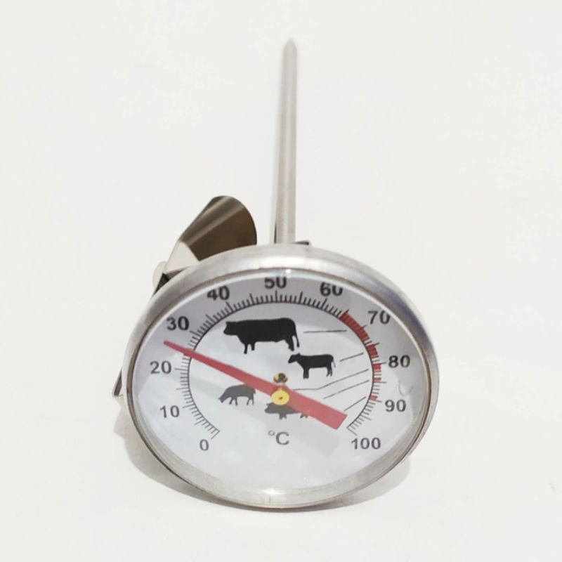 THERMOMETER PENGUKUR SUHU MINUMAN /KOPI/SUSU/DAGING THERMOMETER ANALOG