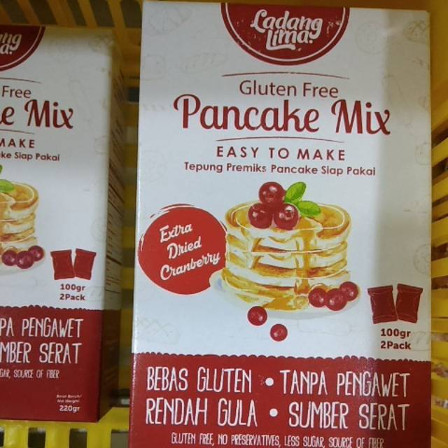 

Tepung Pancake Carnberry Ladang Lima