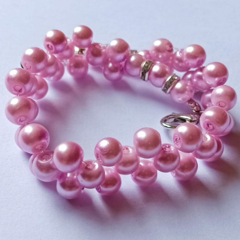 konektor masker mutiara hijab polos gantungan kaitan masker hijab cantik