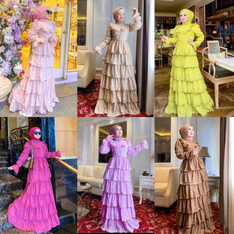 PRINCESS BELLA DRESS,DRESS SHELLA SYAUQI