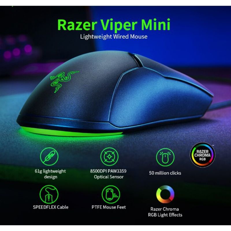 Razer Viper Mini - black