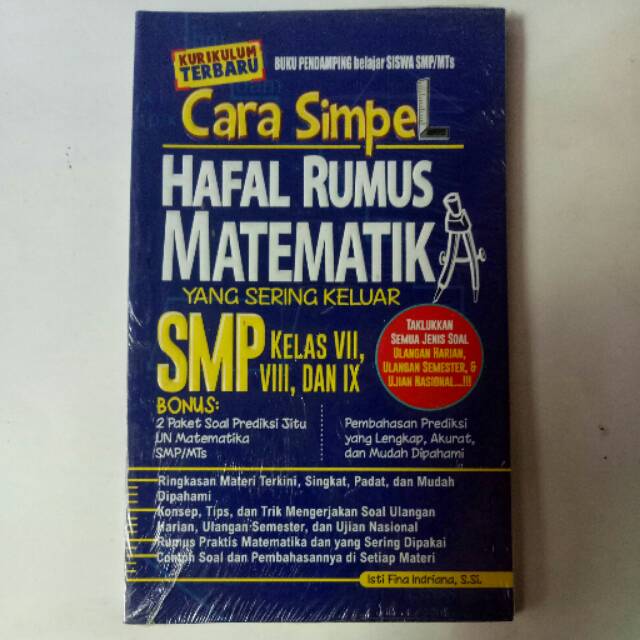 Cara Simpel Hafal Rumus Matematika Smp Shopee Indonesia