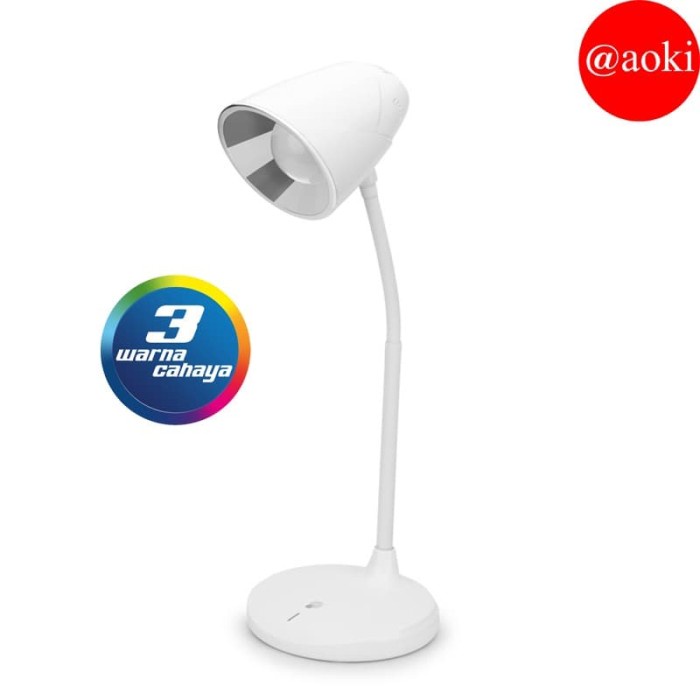 Lampu Meja Belajar Torch Dimmer Fleksibel Aoki Ak 6046