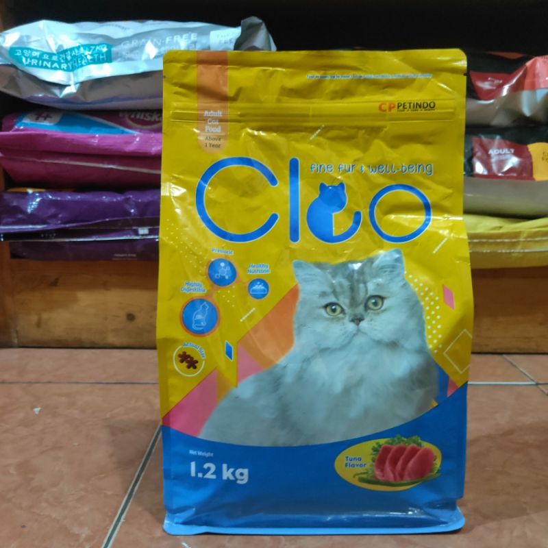 Cleo Adult Tuna 1,2kg - Makanan Kucing Cleo