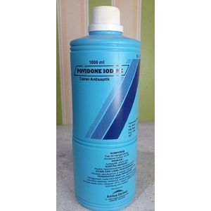Povidone Iodine 1 liter Kimia Farma (KF)
