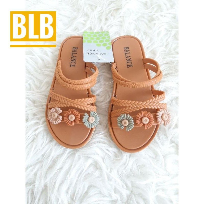 sendal,karet,anak,perempuan,pariasi,Bunga korea