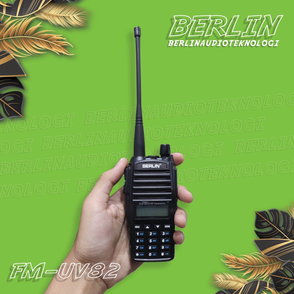 HT BERLIN FM UV82 DUAL BAND VHF DAN UHF