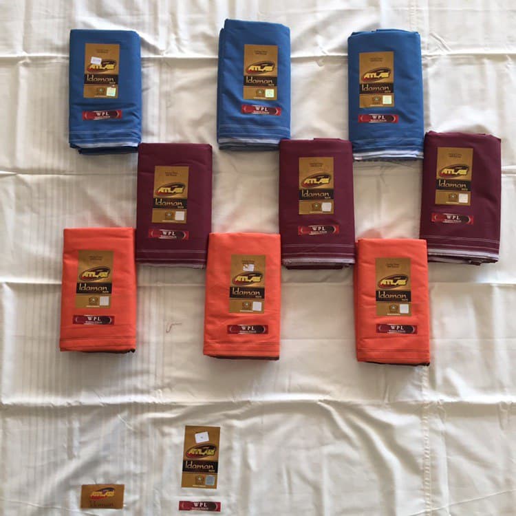 SARUNG ATLAS IDAMAN POLOS WARNA