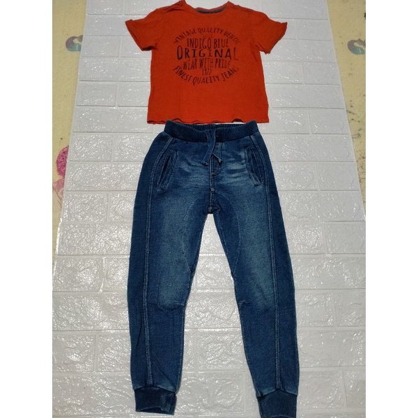 Preloved Like New Set Mothercare Baby 2in1 Preloved Setelan Anak Mothercare Preloved Kaos Mothercare