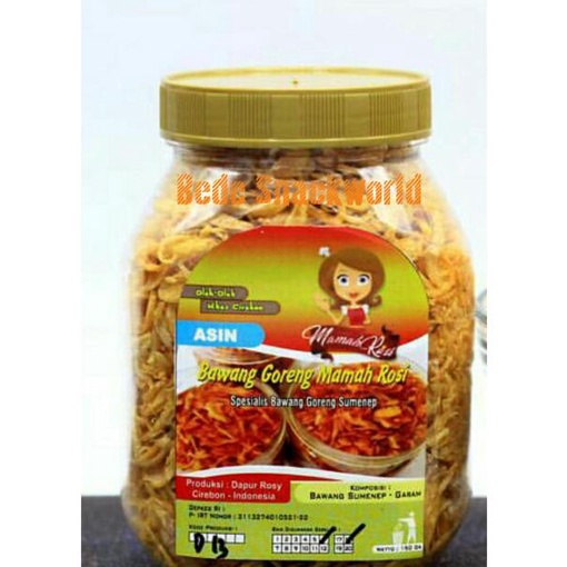 

Bawang Goreng Mamah Rosi (Asin)