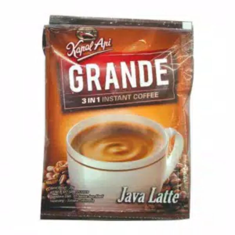 Kopi Kapal Api Grande Java Latte 10 x 20gr