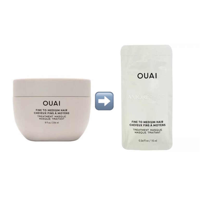 OUAI Fine to Medium Hair Treatment Mask 10 ml