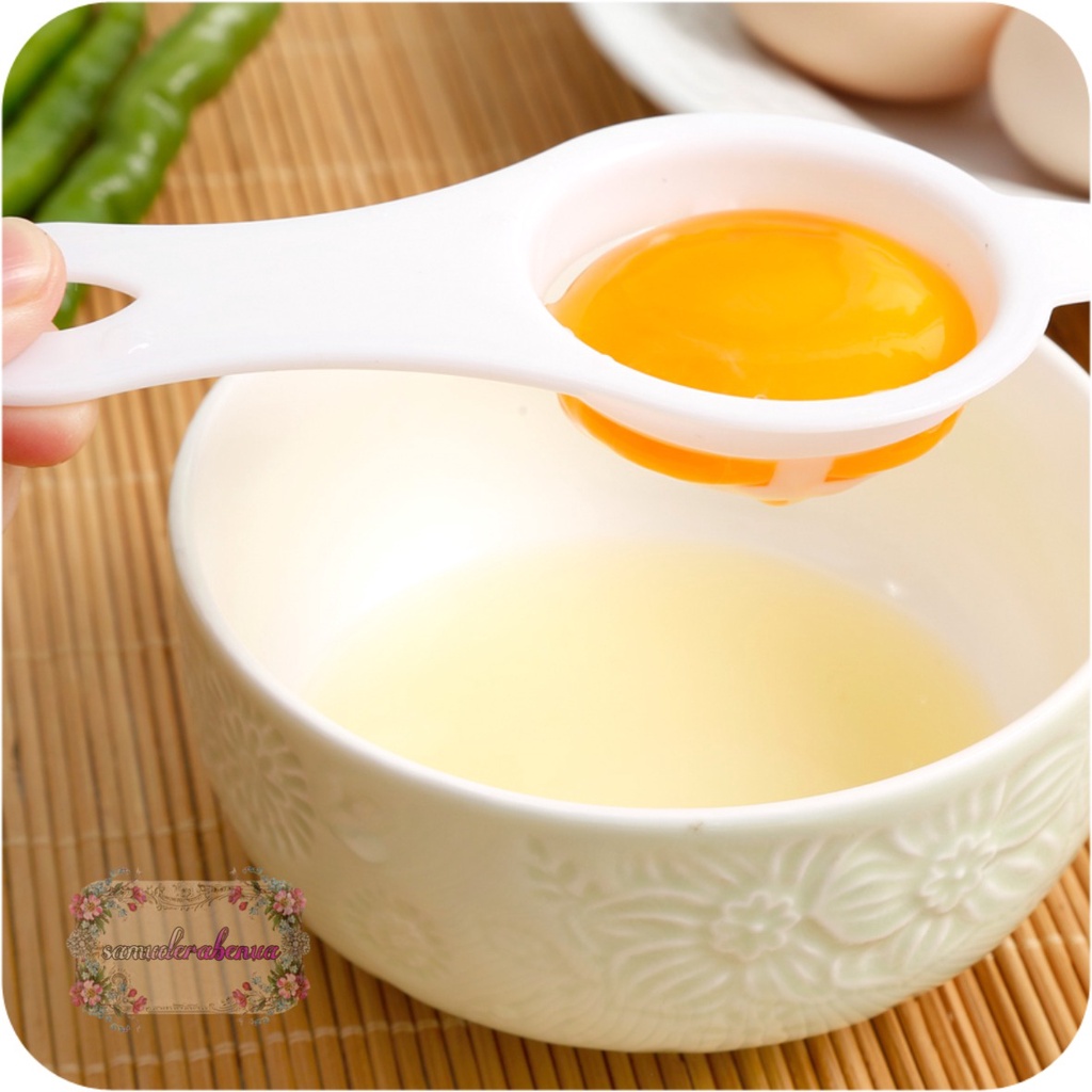 RT28 Alat Saringan Sendok Pemisah Kuning dan putih Telur Sederhana Egg Separator SB3058