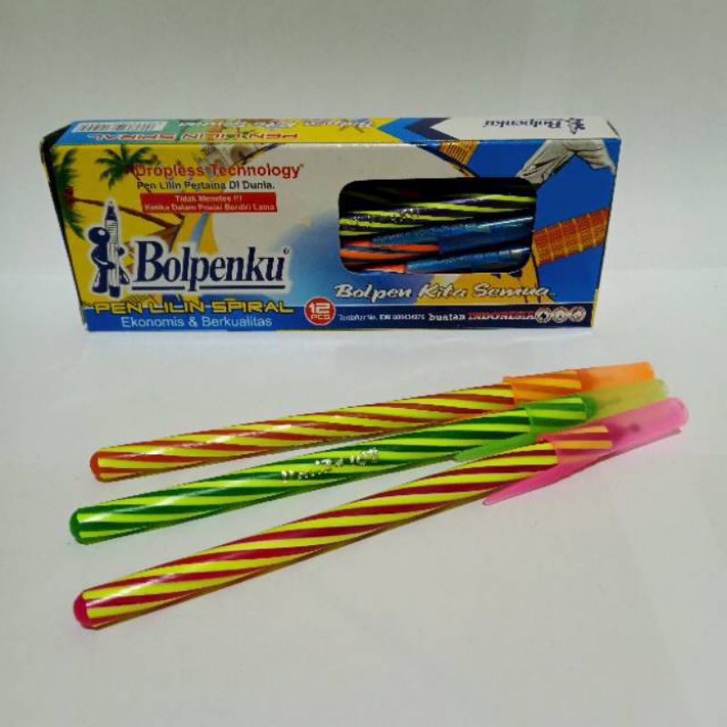 

selusin (12 pcs) pulpen bolpenku