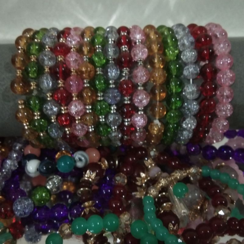 Gelang Kaca Murah 10 mm