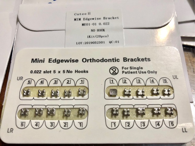 Bracket gigi amplop mini cute