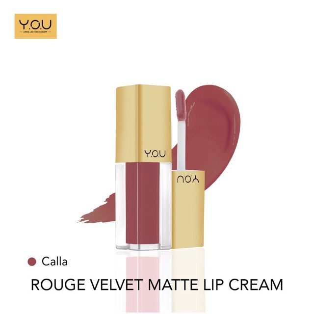 YOU ROUGE VELVET MATTE LIP CREAM